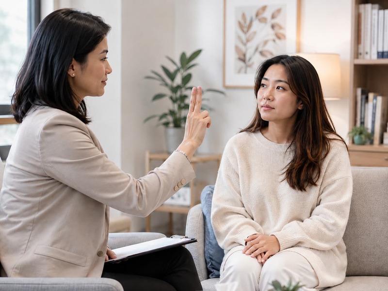 EMDR therapy session at Acorntherapy Singapore
